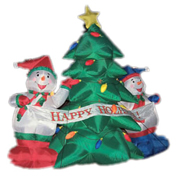 giant christmas inflatable tree